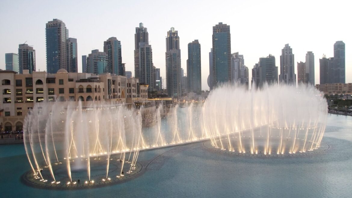 Dubai Fountain-Free things to do in Dubai