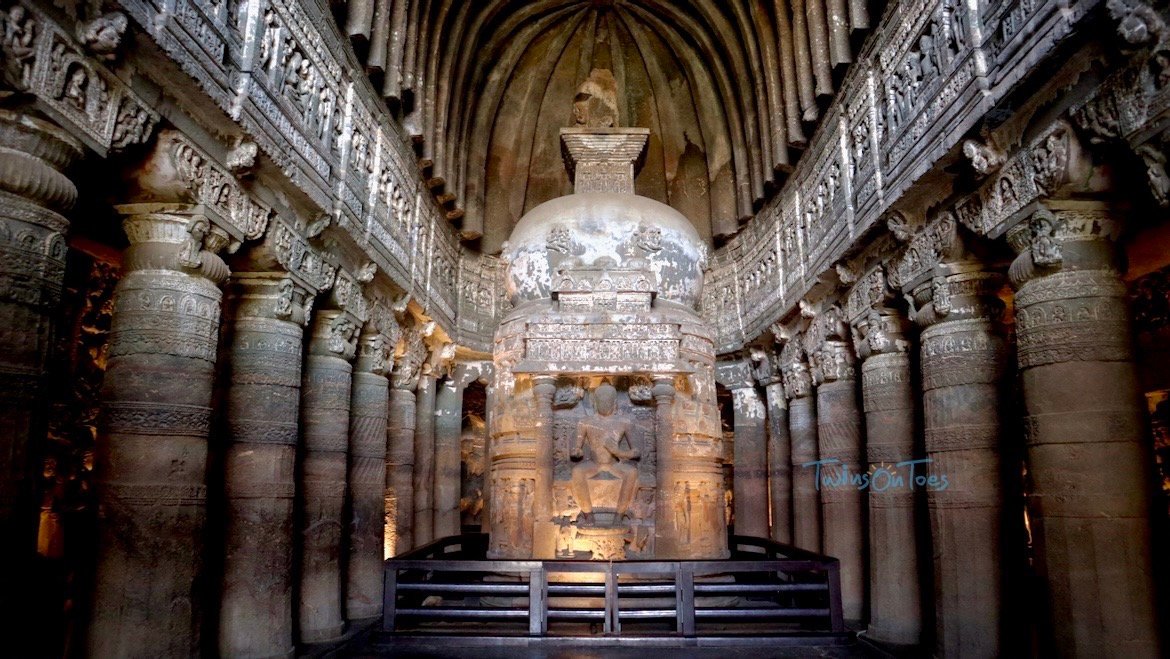 Ajanta cave 26 - Apsidal Hall