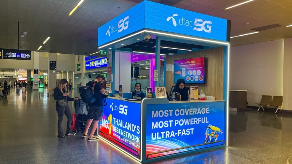 DTAC SIM cards in Thailand