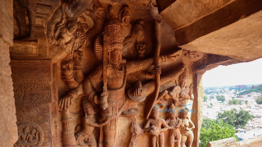 eight armed vishnu 1 - TwinsOnToes Eight armed Vishnu