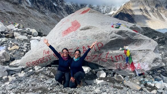 Everest Base Camp rock