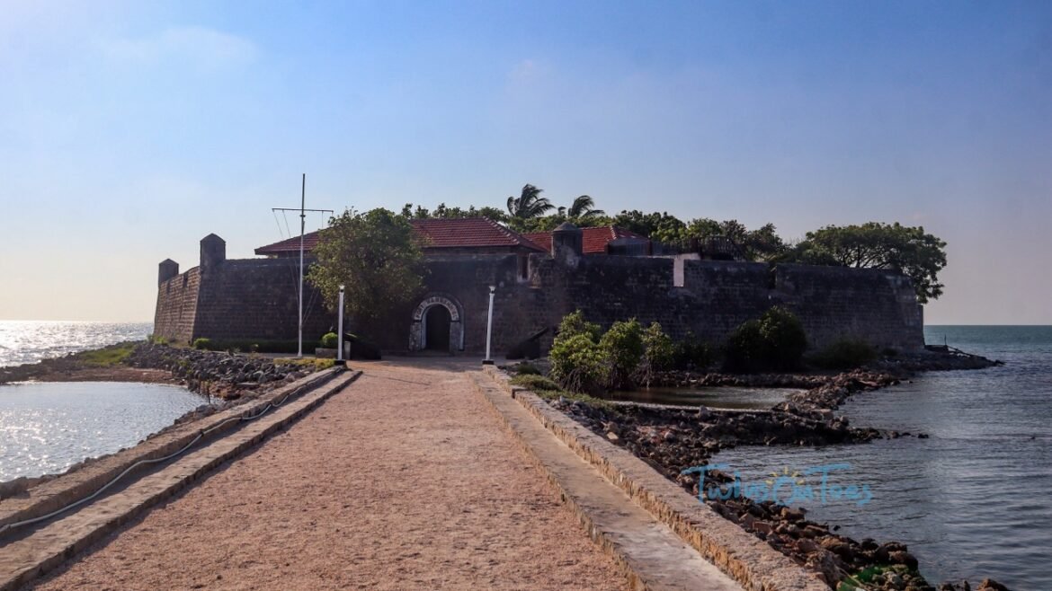 A closer look of the Fort Hammenhiel