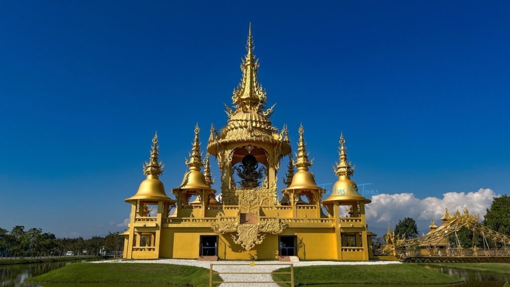 Ganesh temple inside the white temple