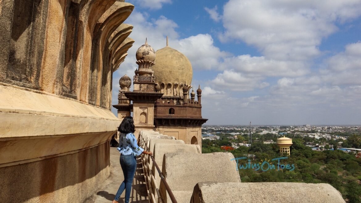 Gol Gumbaz view from the terrace
