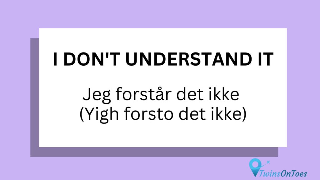 Danish language card - I don't understand it