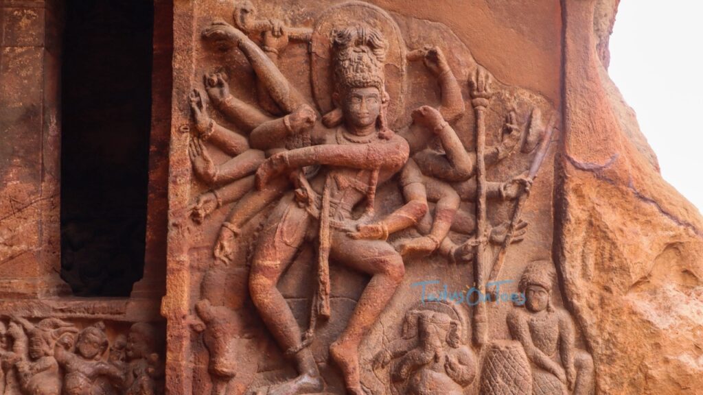 mahishasuramardhini in badami 1 - TwinsOnToes Mahishasuramardhini