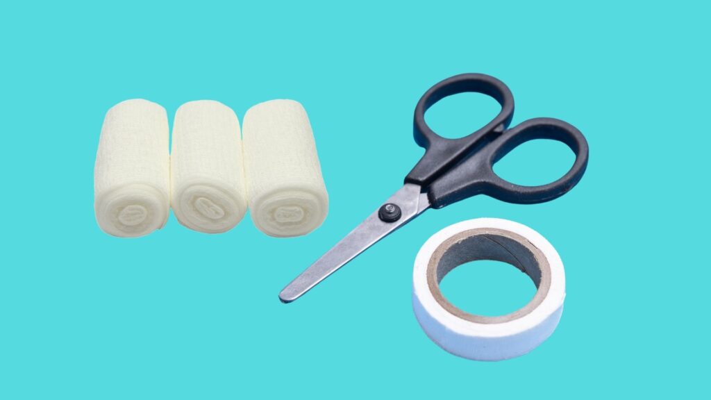 Medical Adhesive Tapes and Gauze tape for treating wounds