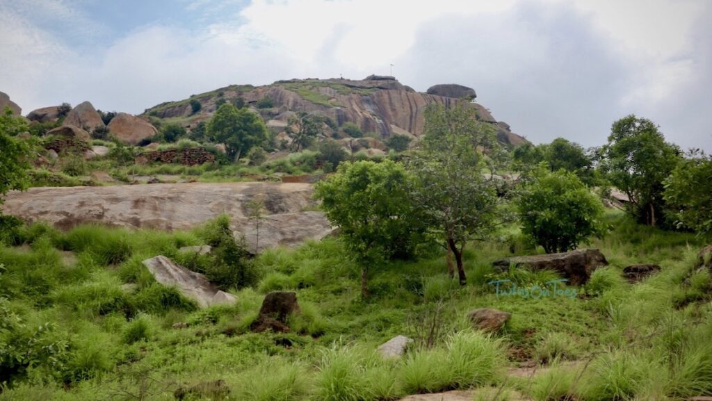 minchakallu betta hiking route - TwinsOnToes Minchakallu Betta hiking route