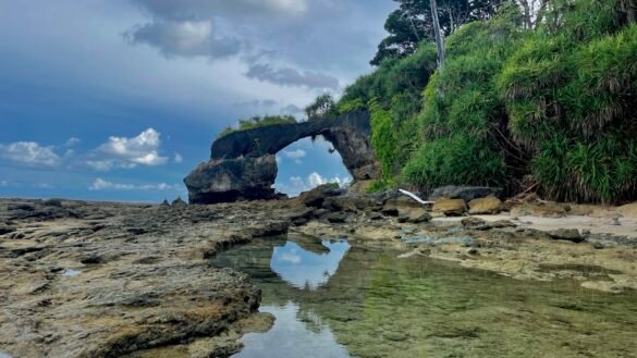 Natural Bridge 1 at Neil Island