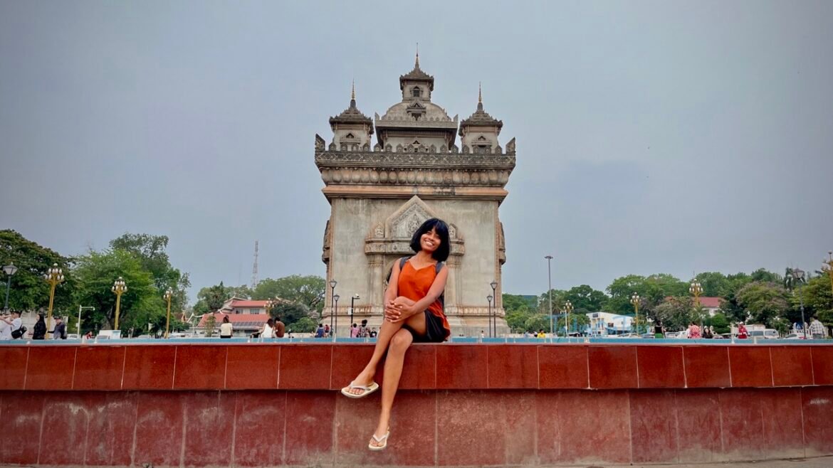 Patuxai, victory monument of Laos