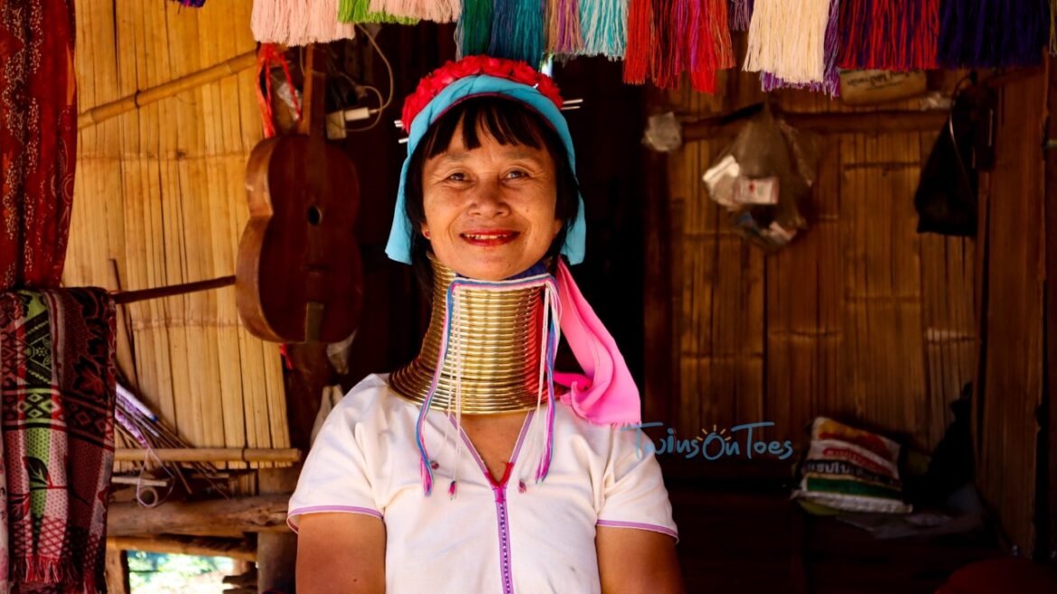 Places to visit in Chiang Rai - long neck Karen tribe