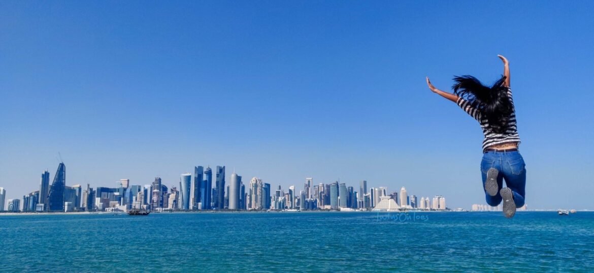 Qatar Skyline viewpoint