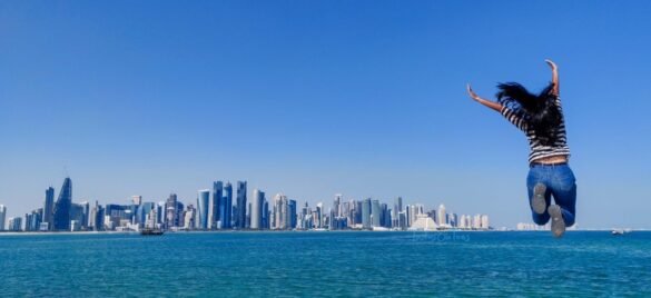 Qatar Skyline viewpoint