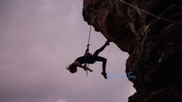Things to do at Badami - rock climbing