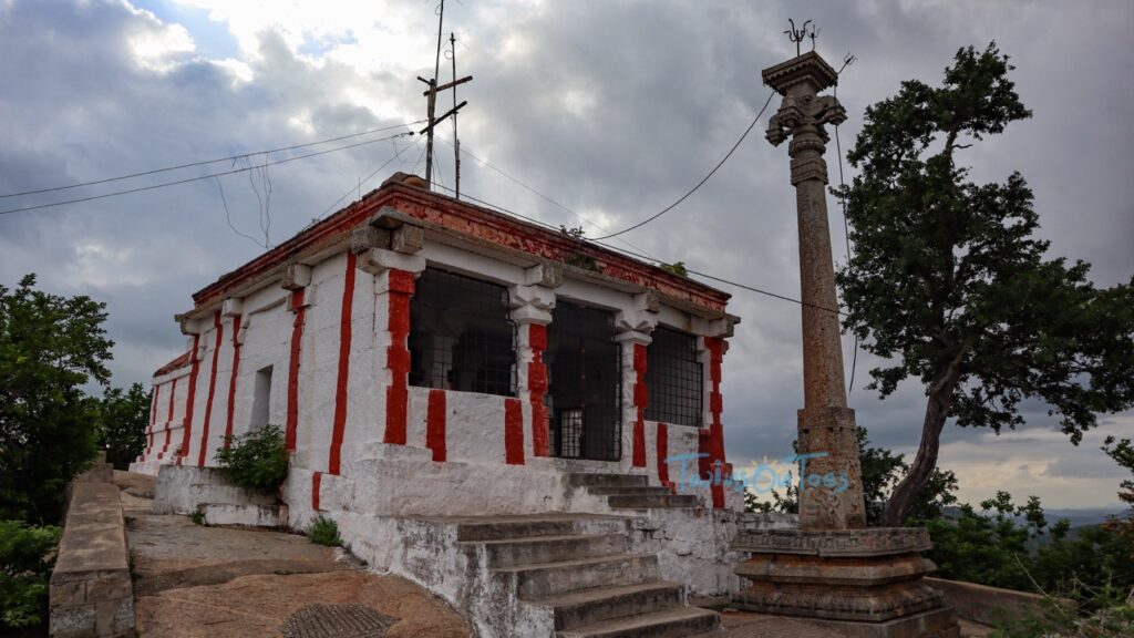 shiva temple at gudibande fort hilltop 1 - TwinsOnToes Shiva temple at Gudibande Fort hilltop