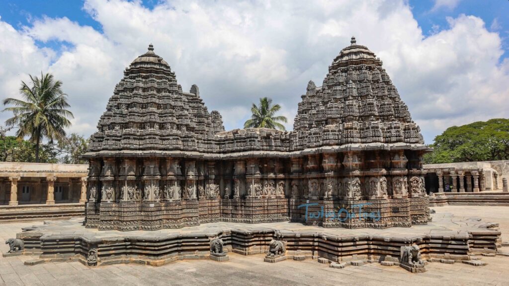 full view of the somnathpura temple, Mysore
