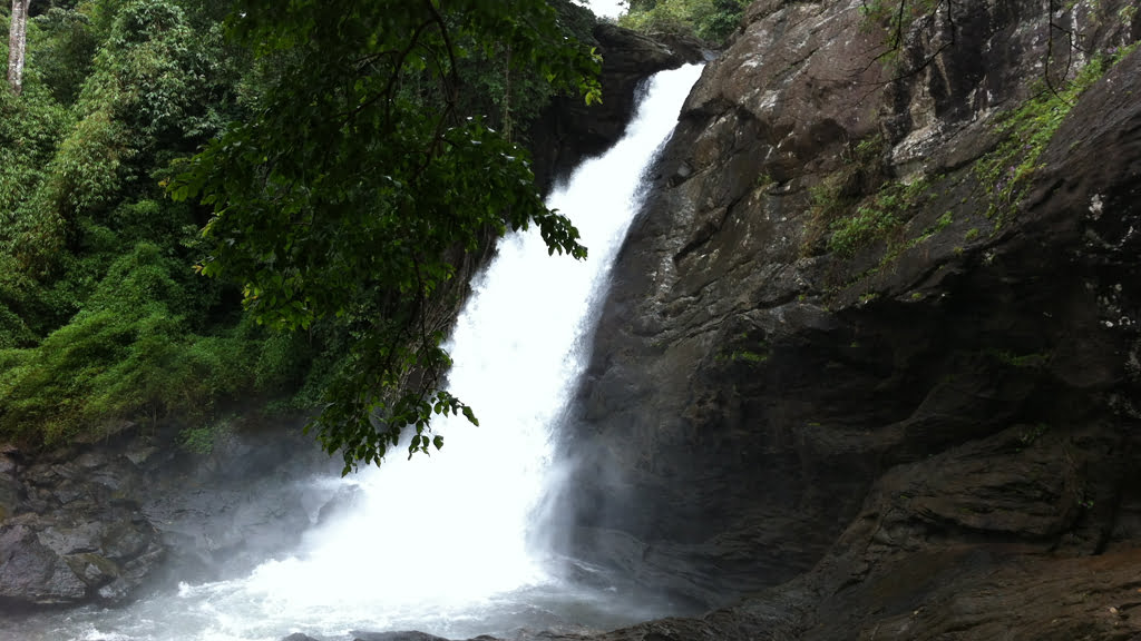 Soochipara waterfalls from height