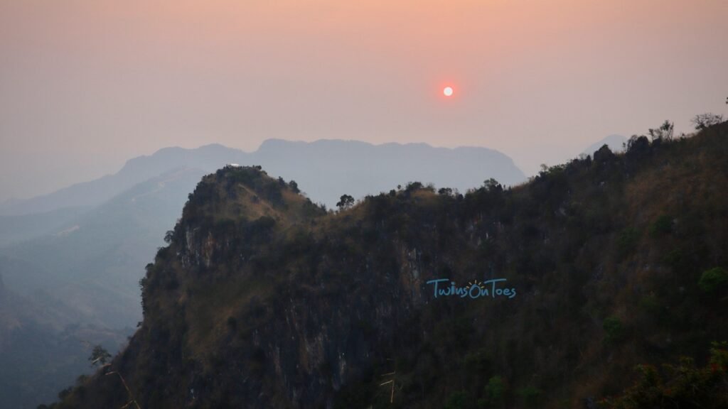 Sunrise from Pha Khao Viewpoint