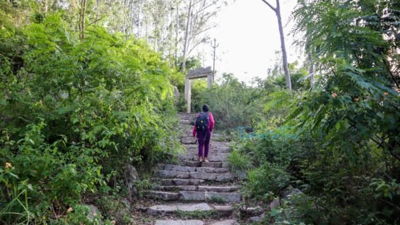 Nandi Hills hiking route