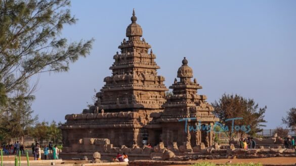 Shore temple at Mahabalipuram