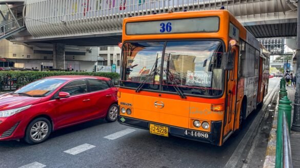 Public buses in Thailand