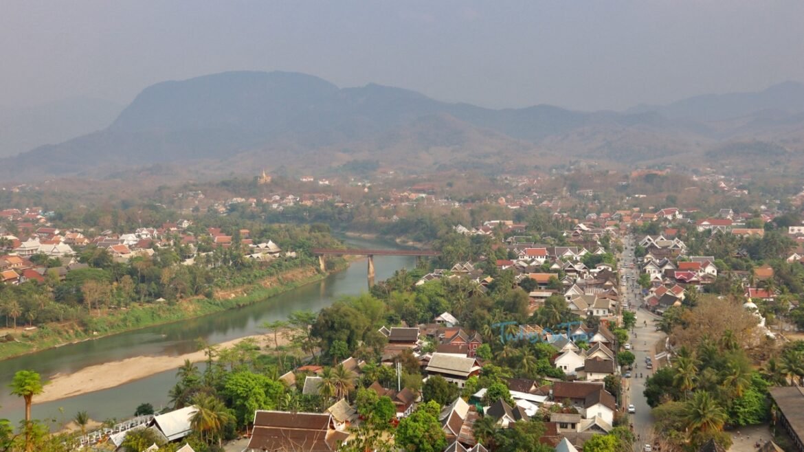View of Luang Prabang, Laos