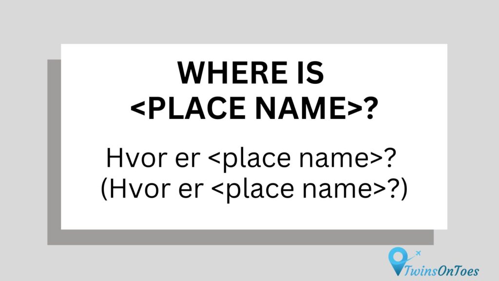 Danish language card - where is the place?